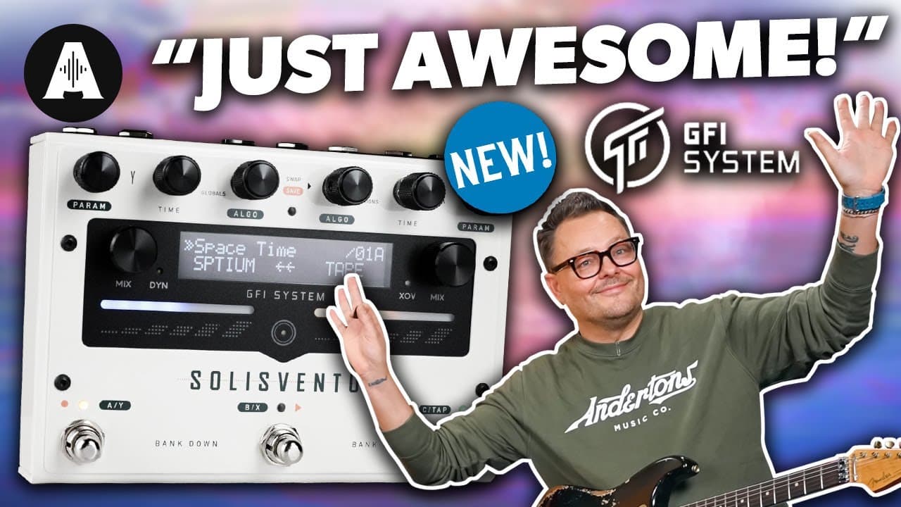 A New Contender for the Top Reverb Delay Pedal?! - GFI Systems Solis Ventus
